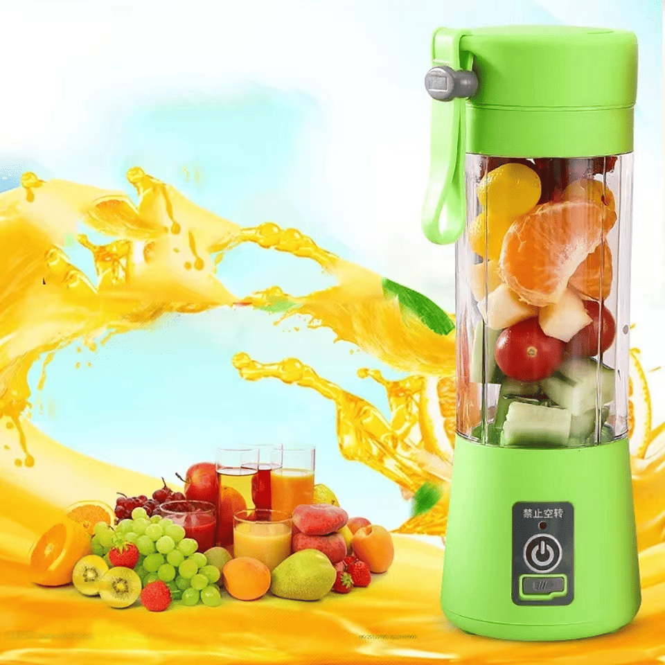 Mini Liquidificador Portátil Recarregável 2 em 1
