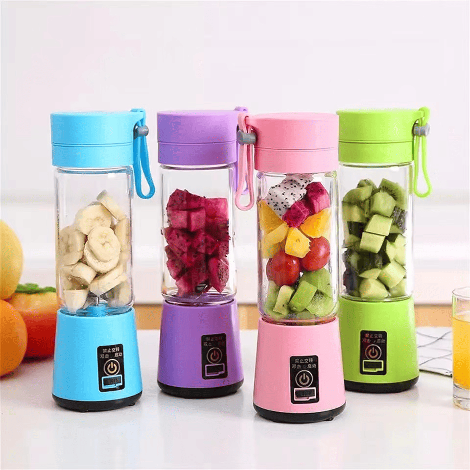 Mini Liquidificador Portátil Recarregável 2 em 1