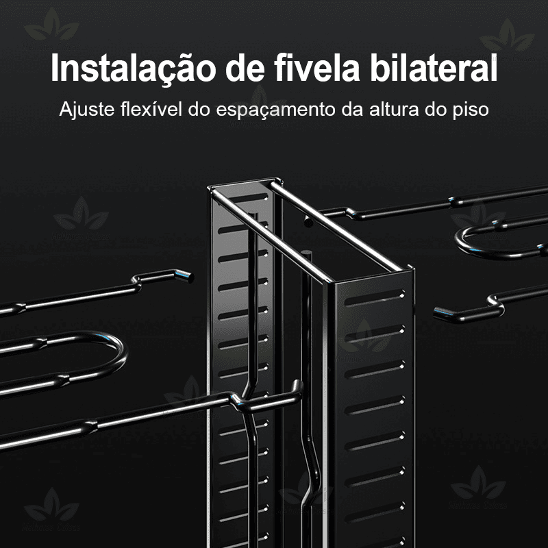 Organizador de Panelas Ajustável 8 andares