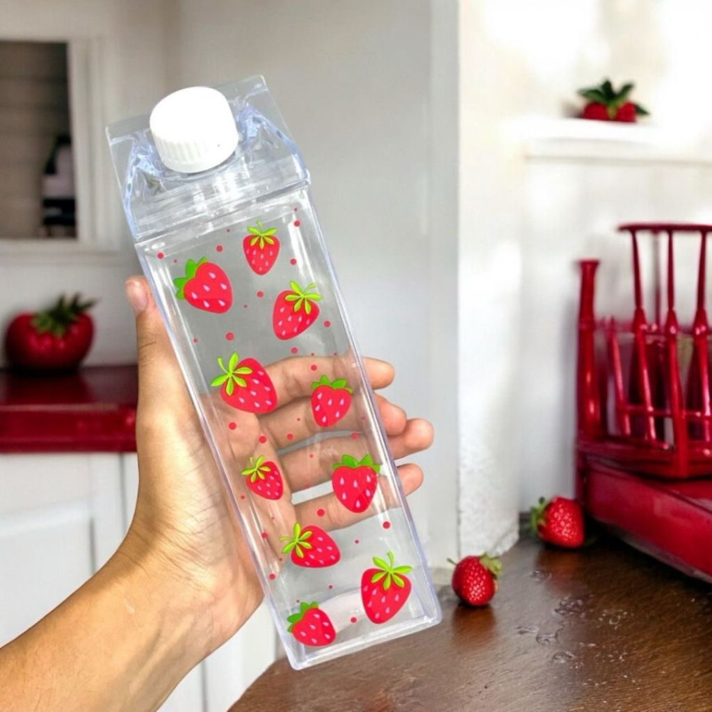 Garrafa de Acrílico transparente 1L - Casazinha