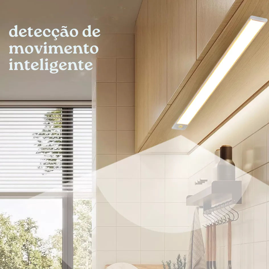 Luz com Sensor de Movimento Decorativa Casazinha