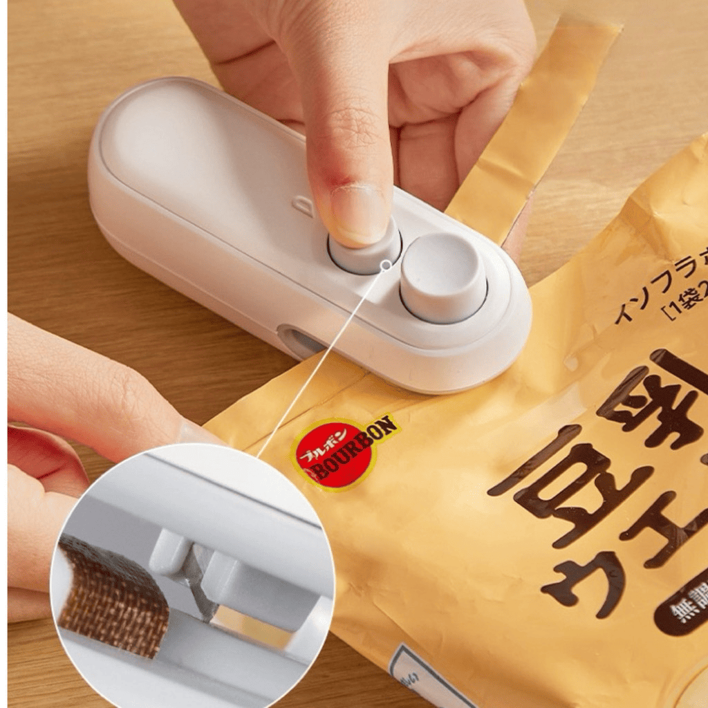 Mini Seladora de Embalagens e Sacos de Alimentos