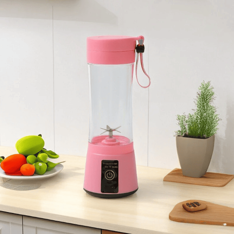 Mini Liquidificador Portátil Recarregável 2 em 1