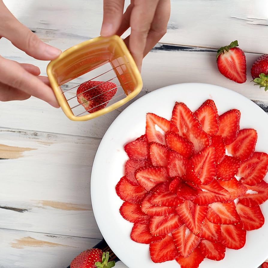 Fatiador de frutas e legumes multifuncional com copo