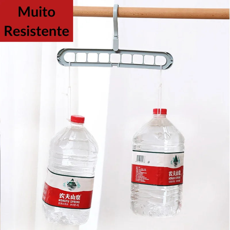 Cabide girátório organizador de guarda roupas