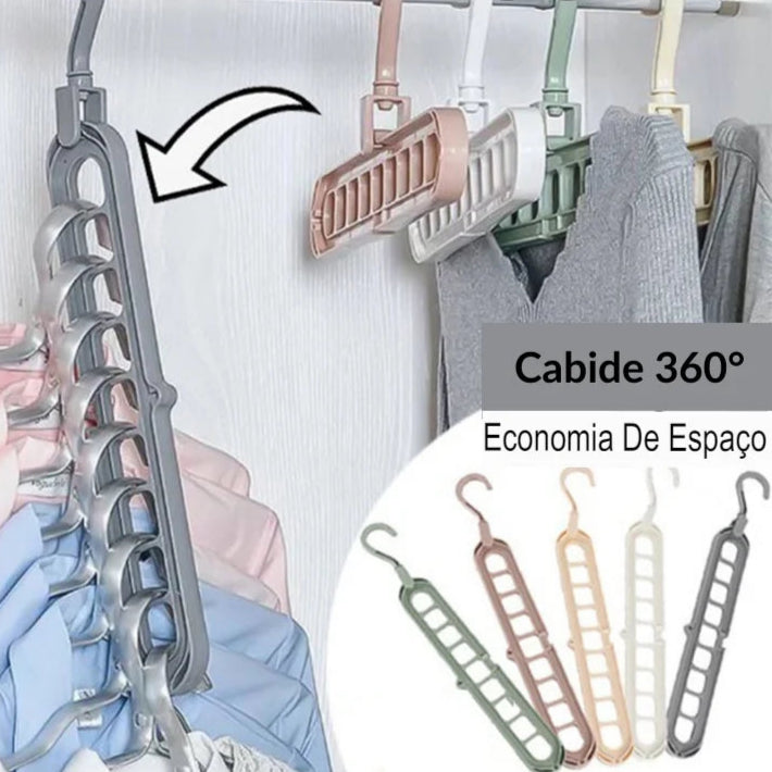 Organizador de guarda roupa 