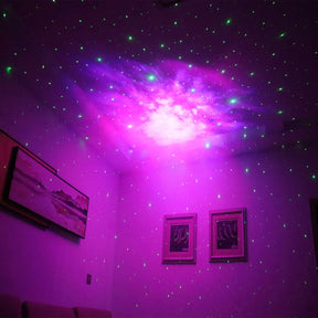 Luminária Projetora Mini Astronauta Céu Estrelado