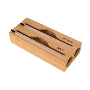 Porta Rolos Duplo de Bambu Casazinha