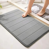 Tapete antiderrapante e macio para banheiro absorção rápida