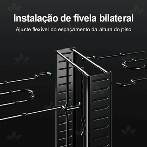 Organizador de Panelas Ajustável 8 andares