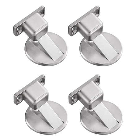 Kit com 4 Batentes de Porta Inox Magnético - Casazinha
