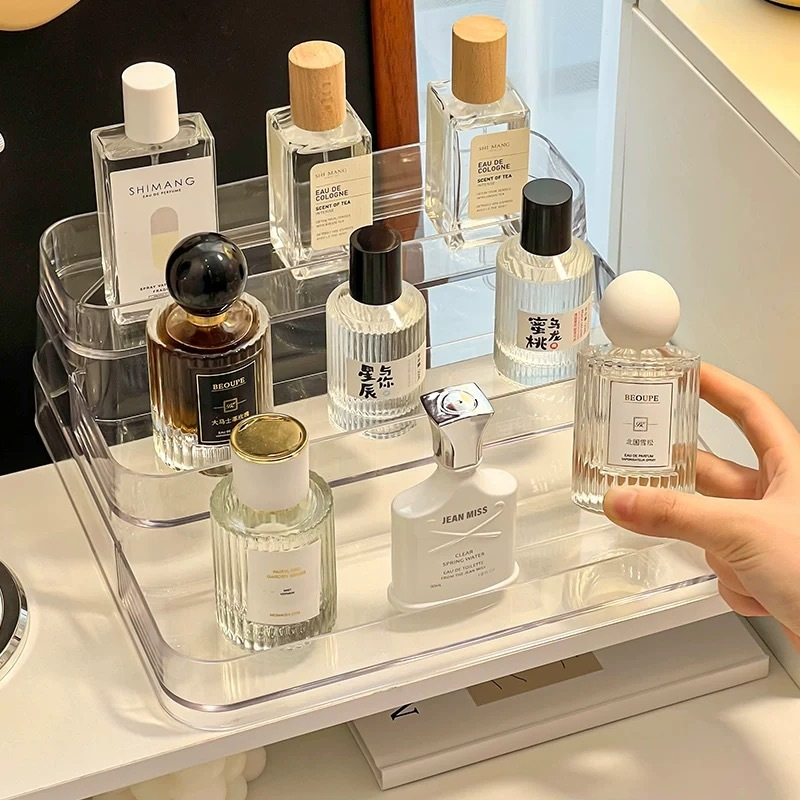 ✨Porta Maquiagem Organizador De Cosméticos Perfume Prateleira Multiuso 3 Andares