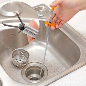 Vara de desentupir pias e ralos com garrinhas[Compre 1 Leve 2]