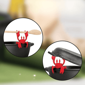 Suporte de Silicone Carangueijo para Panelas-[Compre 1 Leve 2]