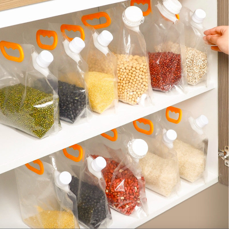 Kit com 12 Sacos Alimentício Armazenador Casazinha