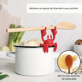 Suporte de Silicone Carangueijo para Panelas-[Compre 1 Leve 2]